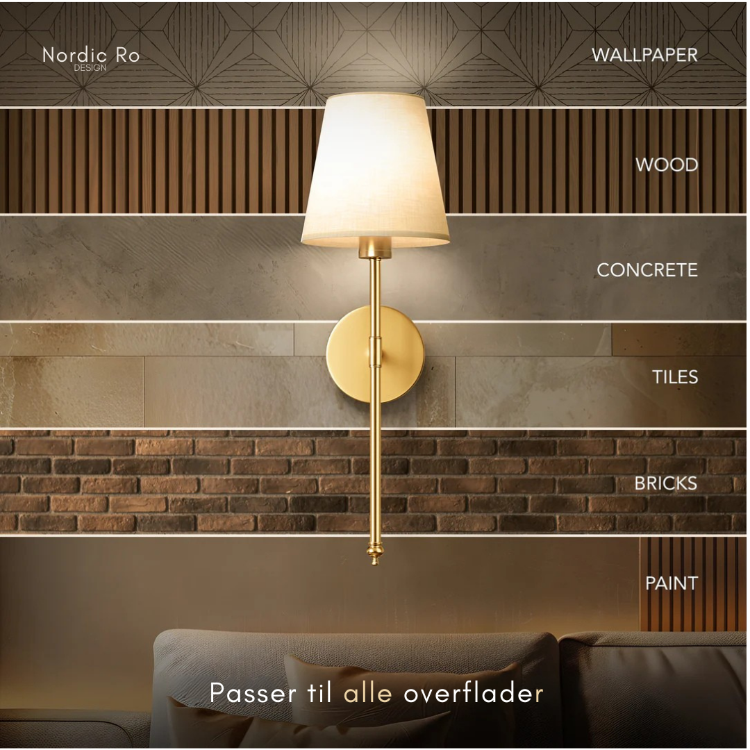 Nordic Ro Væglampe (trådløs)